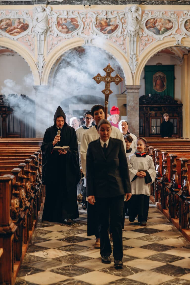 圣安魂曲和修道院长布鲁诺的葬礼