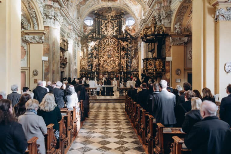 圣安魂曲和修道院长布鲁诺的葬礼