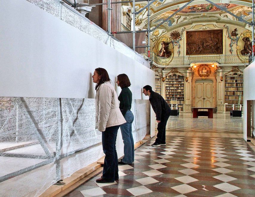 À propos de la bibliothèque de l'abbaye 2021