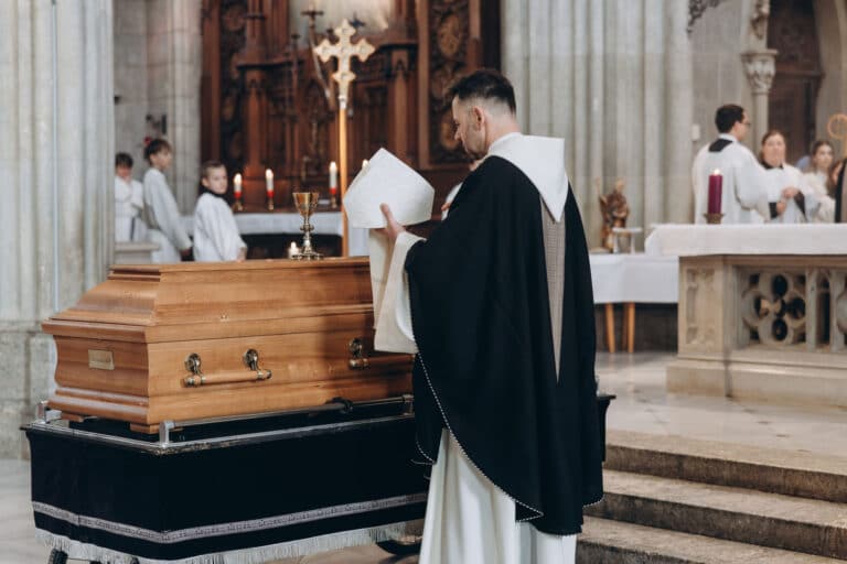 圣安魂曲和修道院长布鲁诺的葬礼