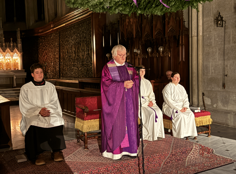 Advent wreath blessing