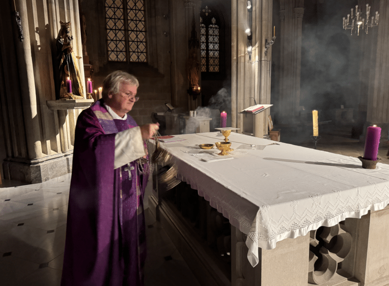 Advent wreath blessing