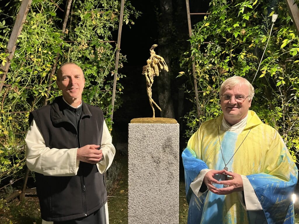 Błogosławieństwo ogrodu klasztornego Anioła Pokoju c Frater Josef Beer
