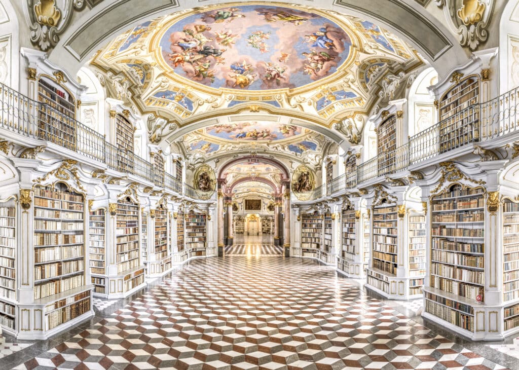 Admont Abbey - the world's largest monastery library © Stefan Leitner