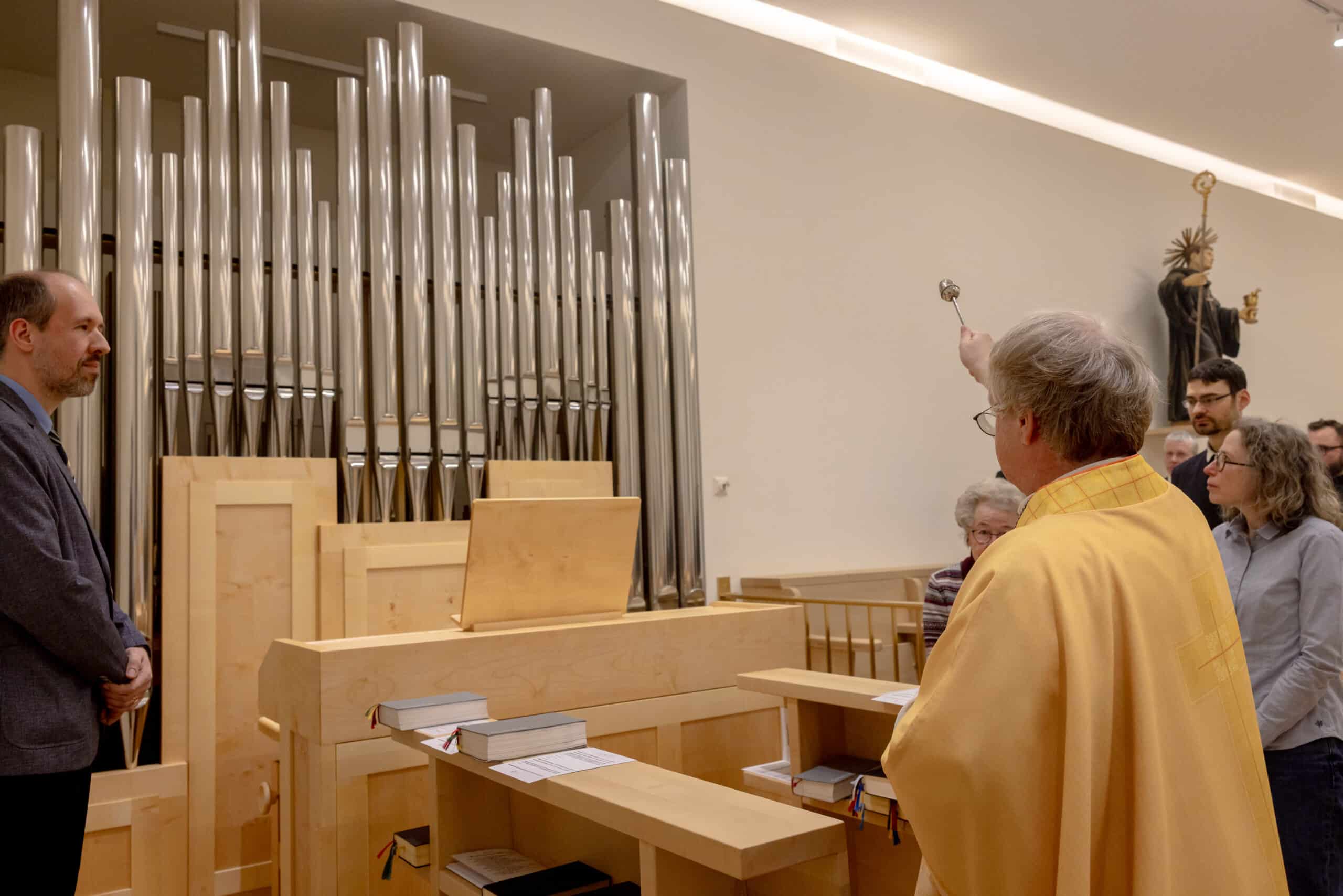Organ consecration in the choir chapel - EN