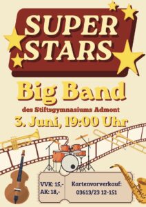 Affiche du concert du Big Band