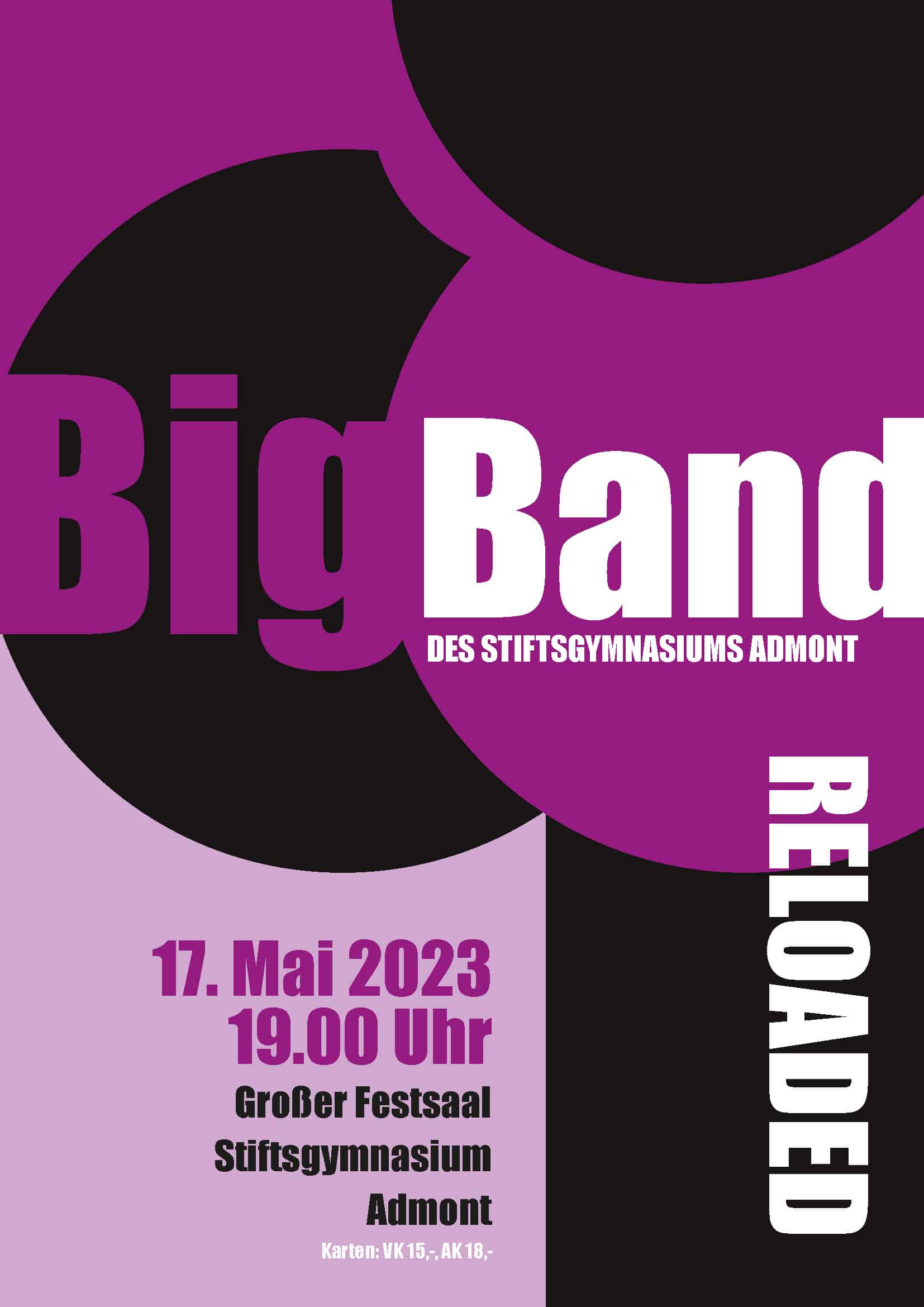 Stiftsgymnasium Admont Konzert BigBand Reloaded