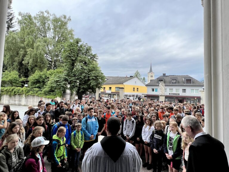 Pellegrinaggio di fine anno dello Stiftsgymnasium Admont