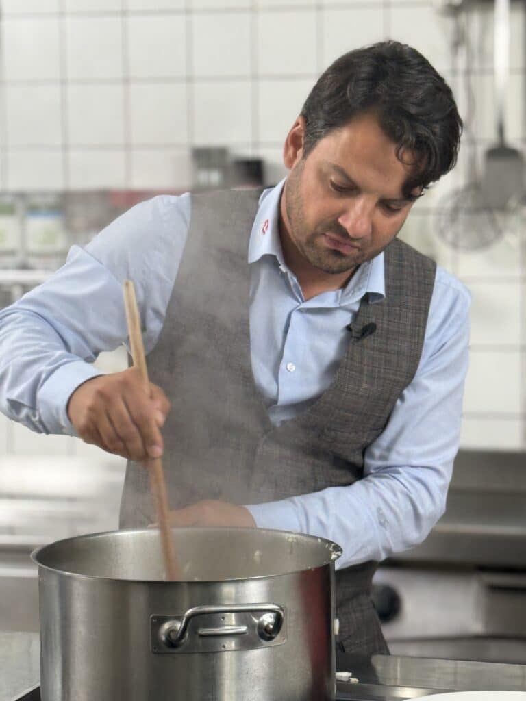 Ulli cooks with Hell Christoph